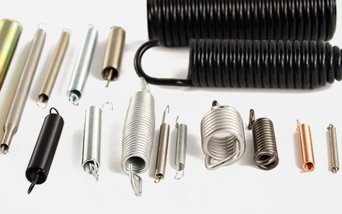 extension spring end types